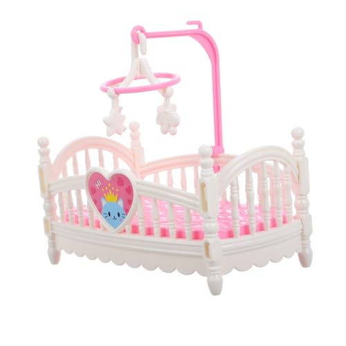 CIYODO Miniatur Puppenbett Für Puppenhaus Weißes Spielzeugbett Als Zubehör Für Puppenhaus Schlafzimmermöbel Ideales Puppenhaus Accessoire Für Kreative Spielwelten CIYODO Miniatur Puppenbett Für Puppenhaus Weißes Spielzeugbett Als Zubehör Für Puppenhaus Schlafzimmermöbel Ideales Puppenhaus Accessoire Für Kreative Spielwelten von CIYODO