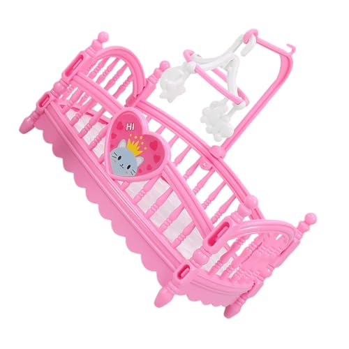 CIYODO Miniatur Puppenhaus Bett DIY Puppenhaus Zubehör Cartoon Bett Für Puppen Schlafzimmer Möbel Im Mini Format Puppenmöbel Für Kreative Spielwelten CIYODO Miniatur Puppenhaus Bett DIY Puppenhaus Zubehör Cartoon Bett Für Puppen Schlafzimmer Möbel Im Mini Format Puppenmöbel Für Kreative Spielwelten von CIYODO