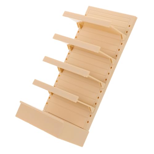 CIYODO Miniatur Supermarkt Regal Modell aus Stabilem Material Puppenhaus Möbel Zubehör für Miniaturhaus Vielseitig Einsetzbar als Mini Warenregal und Dekoration von CIYODO