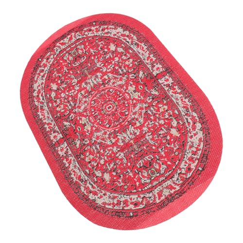 CIYODO Miniatur-Teppich Für Puppenhaus Landschaft Mini-hausbedarf Kleiner Hausteppich Puppenhauszubehör CIYODO Miniatur-Teppich Für Puppenhaus Landschaft Mini-hausbedarf Kleiner Hausteppich Puppenhauszubehör von CIYODO