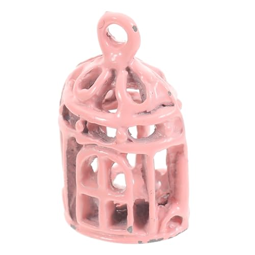 CIYODO Miniatur Vogelkäfig Dekoration aus Gusseisen Bunte Miniatur Vogelhaus Deko für Puppenhaus Kleines Landschaftsmodell Zubehör für Puppenhaus und Garten CIYODO Miniatur Vogelkäfig Dekoration aus Gusseisen Bunte Miniatur Vogelhaus Deko für Puppenhaus Kleines Landschaftsmodell Zubehör für Puppenhaus und Garten von CIYODO