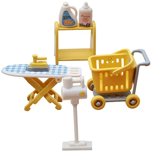 CIYODO Miniatur Waschmaschine Spielzeugset Teilig Realistische Waschmaschine und Staubsauger Modelle Pädagogisches Reinigungsset für Jungen und Mädchen Sicher und Kreativitätsfördernd von CIYODO