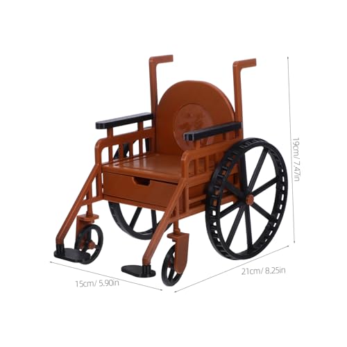 CIYODO Miniatur mit Gehstock Realistisches Puppenhaus Zubehör für Bjd Puppen Detailliertes Medizinisches Modell Flexible Passform für Rollenspiele und Sammlungen von CIYODO