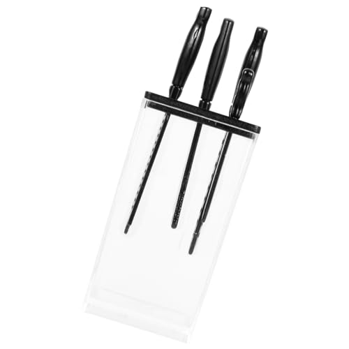 CIYODO Miniature Küchenmesser Set Transparent Langlebig Legiertes Material Puppenhaus Zubehör Kreatives Miniatur Küchengerät für DIY Dekoration und Fotografie Vielseitig für Puppenhaus von CIYODO