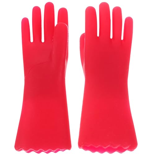 CIYODO Miniaturhandschuhe Für Puppenhaus Rote Requisiten Für Kleine Küchen Szenen Puppenhaus Dekorationszubehör Für Puppenhaus Layouts Und DIY Projekte CIYODO Miniaturhandschuhe Für Puppenhaus Rote Requisiten Für Kleine Küchen Szenen Puppenhaus Dekorationszubehör Für Puppenhaus Layouts Und DIY Projekte von CIYODO