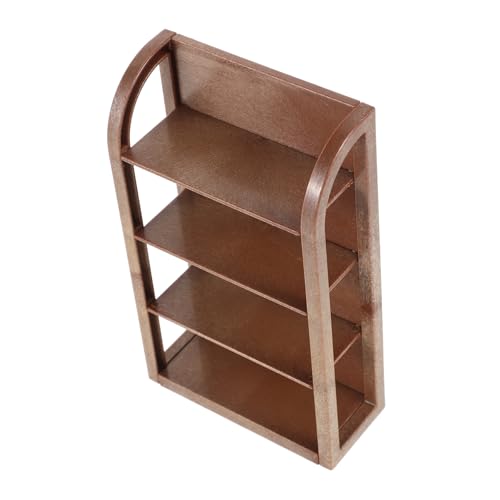 CIYODO Miniaturregal für Puppenhäuser Realistisches Supermarkt Regal Modell aus Robustem für Kreatives mit Mini Lebensmitteln und Puppenzubehör CIYODO Miniaturregal für Puppenhäuser Realistisches Supermarkt Regal Modell aus Robustem für Kreatives mit Mini Lebensmitteln und Puppenzubehör von CIYODO