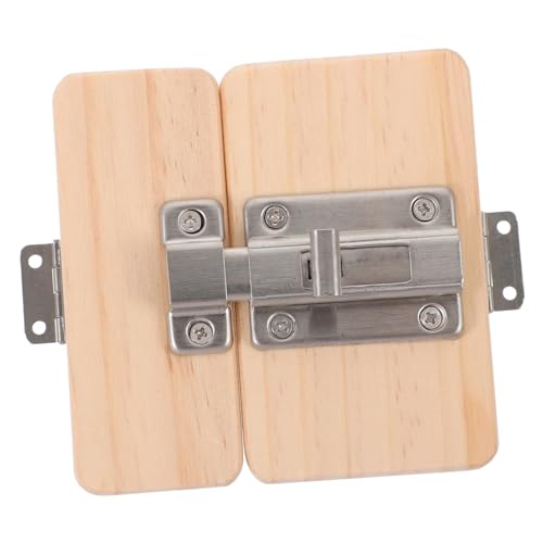 CIYODO Montessori Busy Board Zubehör Türverriegelung Holzspielzeug für Fördert Kognitive Fähigkeiten und Geschicklichkeit für Kreative Aktivitäten CIYODO Montessori Busy Board Zubehör Türverriegelung Holzspielzeug für Fördert Kognitive Fähigkeiten und Geschicklichkeit für Kreative Aktivitäten von CIYODO