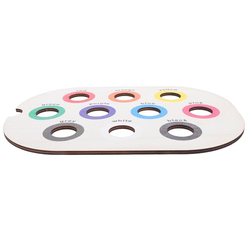 CIYODO Montessori Holz Farbensortier-tablett für Junge Mädchen Sensorisches Lernspiel zur Feinmotorikentwicklung Stabiles Holzmaterial Kreatives Spiel für Kleinkinder und Vorschulkinder CIYODO Montessori Holz Farbensortier-tablett für Junge Mädchen Sensorisches Lernspiel zur Feinmotorikentwicklung Stabiles Holzmaterial Kreatives Spiel für Kleinkinder und Vorschulkinder von CIYODO