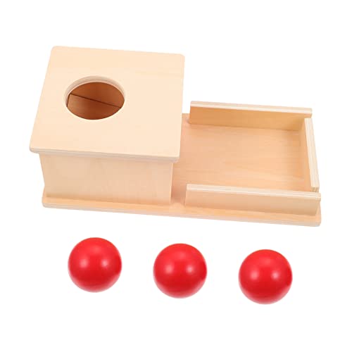 CIYODO Montessori Holzspielzeug Set 1 Set Hand Auge Koordination Spielzeuge Für Pädagogisches Mit 3 Bällen Und Zielbox Ideales Lernspielzeug Für Jungen Und ädchen CIYODO Montessori Holzspielzeug Set 1 Set Hand Auge Koordination Spielzeuge Für Pädagogisches Mit 3 Bällen Und Zielbox Ideales Lernspielzeug Für Jungen Und ädchen von CIYODO