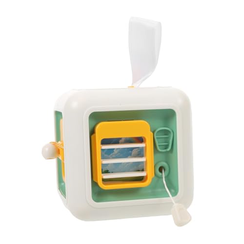CIYODO Montessori Lernspielzeug Busy Activity Cube Sechseitig für Kleinkinder Fördert Feinmotorik Formenerkennung Selbstständiges Lernen als Reise Jungen und Mädchen von CIYODO