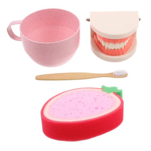 CIYODO Montessori Zahnarztspielzeug Set für Kindgerechtes Lernspielzeug mit Zähnen und Zahnbürsten Fördert Motorische Fähigkeiten und Kognitive Entwicklung Buntes Sicheres Material CIYODO Montessori Zahnarztspielzeug Set für Kindgerechtes Lernspielzeug mit Zähnen und Zahnbürsten Fördert Motorische Fähigkeiten und Kognitive Entwicklung Buntes Sicheres Material von CIYODO