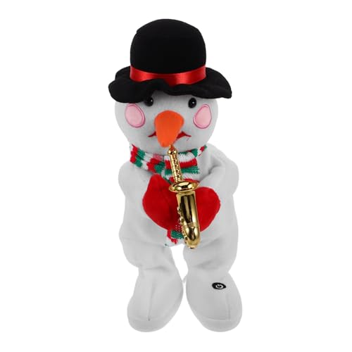CIYODO Musik Elektrischer Schneemann Musikalisches Puppe Musikalischer Plüsch Plüschpuppenspielzeug Singen Weihnachtspuppen Animierte Weihnachtsschneemann Weihnachtsdekorationen CIYODO Musik Elektrischer Schneemann Musikalisches Puppe Musikalischer Plüsch Plüschpuppenspielzeug Singen Weihnachtspuppen Animierte Weihnachtsschneemann Weihnachtsdekorationen von CIYODO