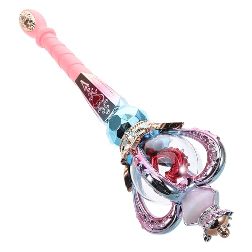 CIYODO Musik Fairy Wand Leuchtender Party zauberstab mit Drehendem Licht für Geburtstag Bühnenperformance Cosplay Zubehör ohne Batterie CIYODO Musik Fairy Wand Leuchtender Party zauberstab mit Drehendem Licht für Geburtstag Bühnenperformance Cosplay Zubehör ohne Batterie von CIYODO