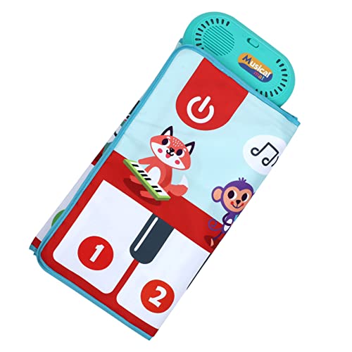 CIYODO Musikkriechende Klavierdecke Klaviermatten Babyspielzeugklavier Musikspielmatte für Babys Klavier Keyboard Musical Polyester Green CIYODO Musikkriechende Klavierdecke Klaviermatten Babyspielzeugklavier Musikspielmatte für Babys Klavier Keyboard Musical Polyester Green von CIYODO
