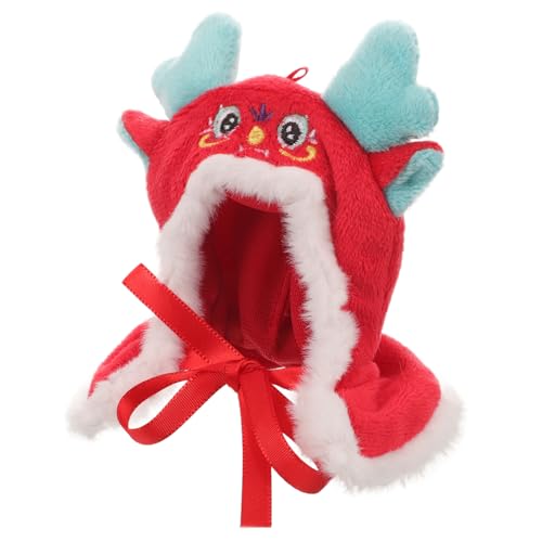 CIYODO Neujahrsumhang des Drachen Puppe Mädchen Neujahr Dragon Kleidung Accessoires Babyzubehör Prinzessin Umhang Babykleidung Dolly-Kleidung Kleinkind Umhang Stoff von CIYODO