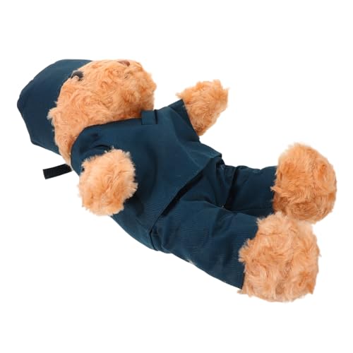 CIYODO Niedlicher Plüschbär in Niedlicher Krankenpfleger Uniform Weiches Kuscheltier mit Beweglichen Hautfreundlich für Pflege Studenten Abschlussfeiern und Mediziner von CIYODO