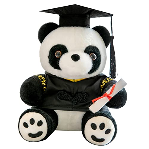 CIYODO Niedliches Panda Plüschtier mit Doktorhut Weiches Baumwollstofftier Detailreich Gestaltetes Kinderkuscheltier Sichere Heimdekoration und für Kindergeburtstage CIYODO Niedliches Panda Plüschtier mit Doktorhut Weiches Baumwollstofftier Detailreich Gestaltetes Kinderkuscheltier Sichere Heimdekoration und für Kindergeburtstage von CIYODO