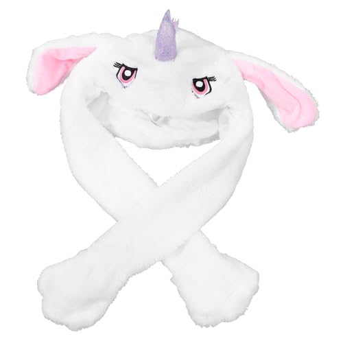 CIYODO Cosplay Hut Ohr Springen Plüsch Hut Mädchen Kostüm Zubehör Niedlichen Cartoon Kopfbedeckungen CIYODO Cosplay Hut Ohr Springen Plüsch Hut Mädchen Kostüm Zubehör Niedlichen Cartoon Kopfbedeckungen von CIYODO