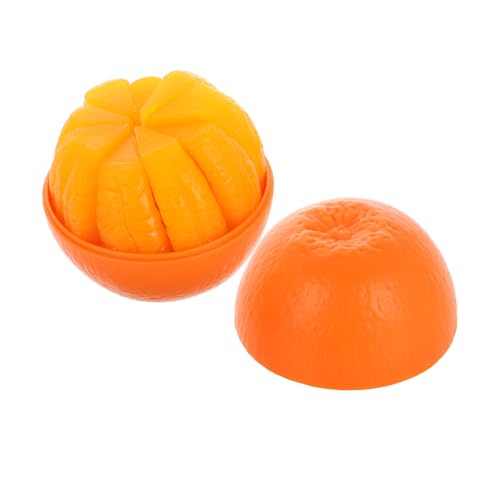 CIYODO Orange Puzzle Toy für Lernspielzeug zur Früherziehung Pädagogisches Puzzle für Kleinkinder Fördert Räumliches und Konzentration aus Langlebigem für Vorschule und Lernen von CIYODO
