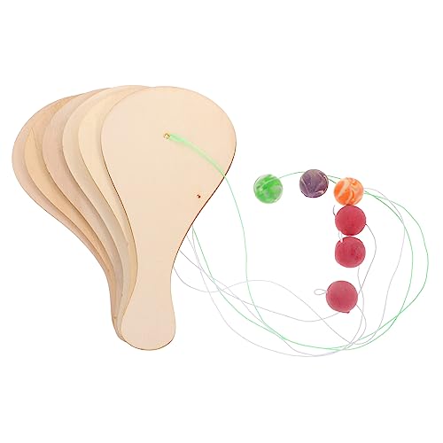 CIYODO Paddleball Spiel Für Kreatives Mal Und Bastelspielzeug DIY Graffiti Paddleball Indoor Und Outdoor Spaß Zufällige Ballfarbe CIYODO Paddleball Spiel Für Kreatives Mal Und Bastelspielzeug DIY Graffiti Paddleball Indoor Und Outdoor Spaß Zufällige Ballfarbe von CIYODO