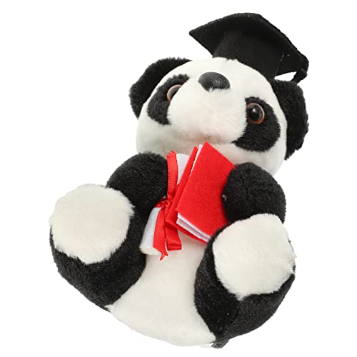 CIYODO Panda Plüschfigur mit Doktorhut Großer Kuscheliger Panda für Perfektes zur Graduierung Weiches Stofftier mit Einzigartigem Design und Angenehmer Haptik für Dekoration CIYODO Panda Plüschfigur mit Doktorhut Großer Kuscheliger Panda für Perfektes zur Graduierung Weiches Stofftier mit Einzigartigem Design und Angenehmer Haptik für Dekoration von CIYODO