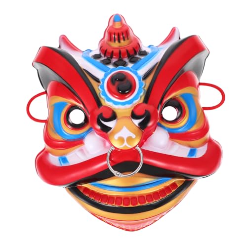 CIYODO Party Löwenkopfmasken Chinesischen Löwen Chinesische Stil Orientalische Masken Tanzende für Löwenmaske Drachen Neujahrsparty Löwenmasken Partymaske Cosplay Opernaufführung CIYODO Party Löwenkopfmasken Chinesischen Löwen Chinesische Stil Orientalische Masken Tanzende für Löwenmaske Drachen Neujahrsparty Löwenmasken Partymaske Cosplay Opernaufführung von CIYODO