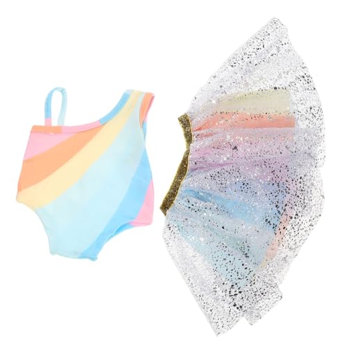 CIYODO Pastellfarbenes Puppen Tutu Für Puppen Modisches Outfit Bequemes Design Fördert Fantasievolles Für Kreative Kinderaktivitäten CIYODO Pastellfarbenes Puppen Tutu Für Puppen Modisches Outfit Bequemes Design Fördert Fantasievolles Für Kreative Kinderaktivitäten von CIYODO