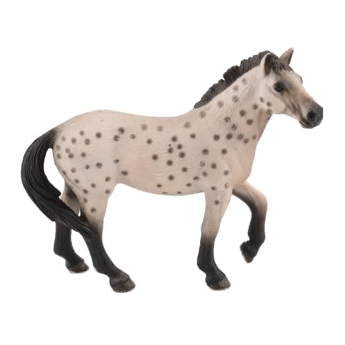 CIYODO Pferdefigur aus Kunststoff Realistische Simulation Pferdedeko für Kinder Spielzeug für Jungen Pferdemodell für Innenraumdekoration von CIYODO