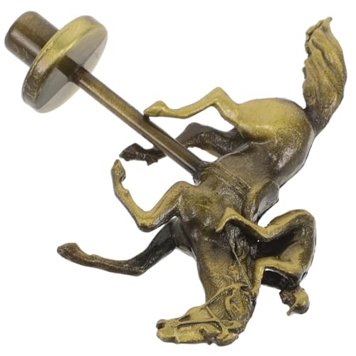 CIYODO Pferderennen-Schachfigur Brettspielteile Metallpferd für Rennbrettspiel Zubehör für Pferderennen-Brettspiele Pferderennbrett, Metallstütze Pferderennbrett-Zubehör Legierung Golden CIYODO Pferderennen-Schachfigur Brettspielteile Metallpferd für Rennbrettspiel Zubehör für Pferderennen-Brettspiele Pferderennbrett, Metallstütze Pferderennbrett-Zubehör Legierung Golden von CIYODO