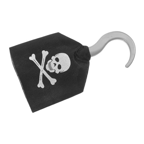 CIYODO Piratenhaken Kunststoff mit Abgerundeten Kanten Leichtes und Ergonomisches Rollenspielzubehör für Halloween Piratenpartys und Fantasievolles Verkleiden CIYODO Piratenhaken Kunststoff mit Abgerundeten Kanten Leichtes und Ergonomisches Rollenspielzubehör für Halloween Piratenpartys und Fantasievolles Verkleiden von CIYODO