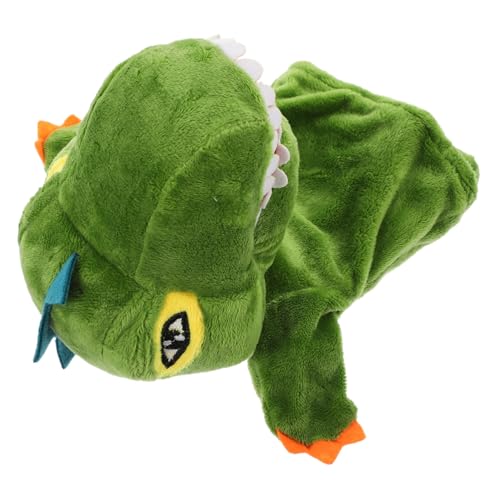 CIYODO Plüsch Dinosaurier Handpuppe Interaktives Stoffspielzeug Für Niedliches Dinosaurier Für Kreatives Und Eltern Junge Mädchen Interaktion Frühkindliche Bildungshilfe von CIYODO