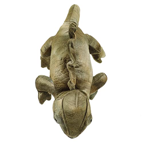 CIYODO Plüsch Echsenspielzeug Biegsames Reptilien Stofftier Lebendiger Innenbereich Niedliches Kuscheltier Für Dekoration von CIYODO