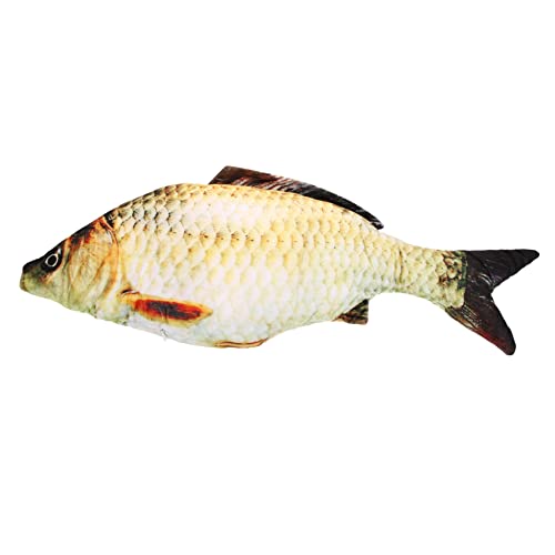 CIYODO Plüsch Fisch Kuscheltier Weiches Stofftier Kissen Lebensnahes Deko Fischspielzeug Kinderkissen für Zuhause und Kinderzimmer von CIYODO
