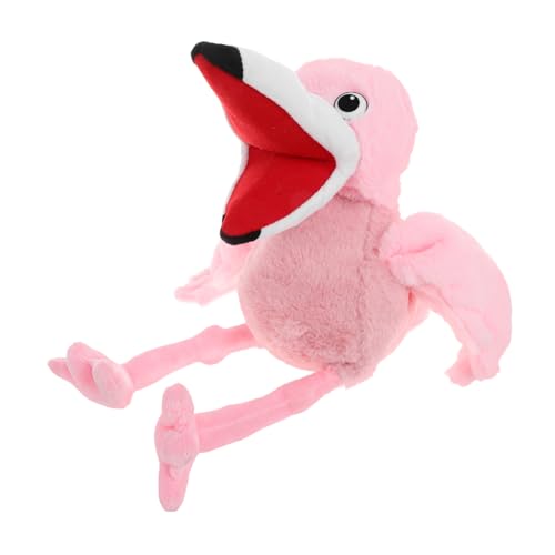 CIYODO Plüsch Flamingo Handpuppe für Interaktive Tierfigur für Kreatives Geschichtenerzählen und Sicher für Rollenspiele und Eltern Junge Mädchen Interaktion CIYODO Plüsch Flamingo Handpuppe für Interaktive Tierfigur für Kreatives Geschichtenerzählen und Sicher für Rollenspiele und Eltern Junge Mädchen Interaktion von CIYODO