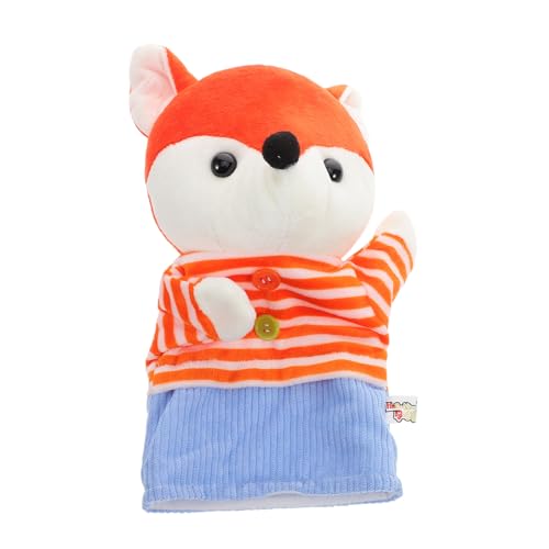 CIYODO Plüsch Fuchs Handpuppe Interaktive Stofftier Handpuppe für Geschichtenerzählen und Kreatives Rollenspiel Charmantes Dekorationsspielzeug für Eltern Junge Mädchen Interaktion CIYODO Plüsch Fuchs Handpuppe Interaktive Stofftier Handpuppe für Geschichtenerzählen und Kreatives Rollenspiel Charmantes Dekorationsspielzeug für Eltern Junge Mädchen Interaktion von CIYODO