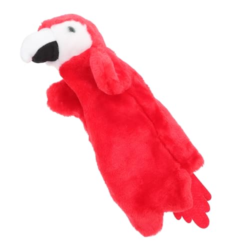 CIYODO Plüsch Handpuppe Papagei Interaktive Geschichtenerzähler für Weichem Baumwollmaterial für Rollenspiele und Geburtstagsgeschenke Fördert Kreative Spielstunden von CIYODO