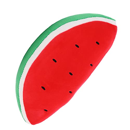 CIYODO Plüsch Kinderspielzeug Spielzeuge Bettkissen Kuscheltier Wassermelone Stoffhunde für Kinder Kissen für die Couch Kissen für Couch Dekokissen entzückendes Kissen das Bett von CIYODO