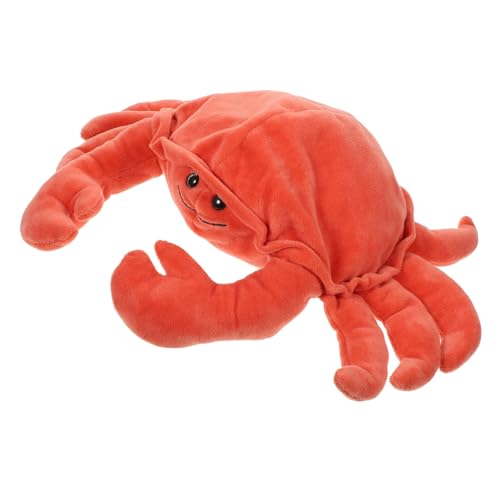 CIYODO Plüsch Krabben Handpuppe Kuschelig Puppentheater Eltern Junge Mädchen Interaktiv Fördert Kreativität und Motorik für Junge Mädchen von CIYODO
