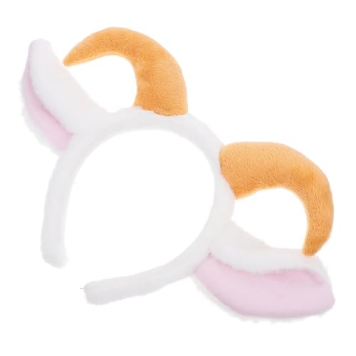 CIYODO Plüsch Lammohren Haarreif mit Süßen Schäferhörnern Kuscheliges Party Kostüm Zubehör für Halloween Karneval Weihnachten und Fasching Haarschmuck für Mädchen und Erwachsene CIYODO Plüsch Lammohren Haarreif mit Süßen Schäferhörnern Kuscheliges Party Kostüm Zubehör für Halloween Karneval Weihnachten und Fasching Haarschmuck für Mädchen und Erwachsene von CIYODO