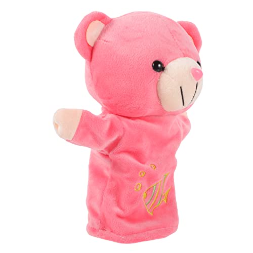 CIYODO Plüsch Tier Handpuppe Bär Interaktives Puppenspielzeug für Weiche Tierpuppen mit Leuchtenden Farben Fördert Kreativität und Geschichtenerzählen CIYODO Plüsch Tier Handpuppe Bär Interaktives Puppenspielzeug für Weiche Tierpuppen mit Leuchtenden Farben Fördert Kreativität und Geschichtenerzählen von CIYODO