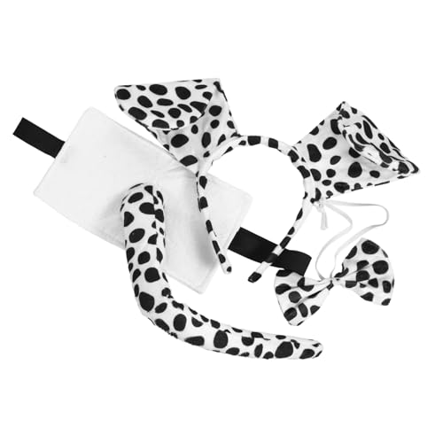 CIYODO Plüsch hundekostüm set mit Gepunktetem Haarreif Hundeschwanz und Ohren Weiches Leichtes Party accessoire für Tier mottopartys und Fotografie CIYODO Plüsch hundekostüm set mit Gepunktetem Haarreif Hundeschwanz und Ohren Weiches Leichtes Party accessoire für Tier mottopartys und Fotografie von CIYODO