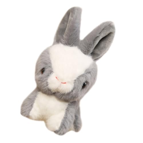 CIYODO Plüschanhänger Kleines Kuschelkaninchen Osterhasen Dekoration Süßer Grauer Hase Schlüsselanhänger Stofftier für Freunde Familie CIYODO Plüschanhänger Kleines Kuschelkaninchen Osterhasen Dekoration Süßer Grauer Hase Schlüsselanhänger Stofftier für Freunde Familie von CIYODO