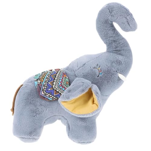 CIYODO Plüschpuppe Elephant Stofftiere klein Elephant Stofftiere groß große Kuscheltiere ausgestopfte Elefanten Cartoon Stofftier Kuscheltier Elefant PP Baumwolle Grau CIYODO Plüschpuppe Elephant Stofftiere klein Elephant Stofftiere groß große Kuscheltiere ausgestopfte Elefanten Cartoon Stofftier Kuscheltier Elefant PP Baumwolle Grau von CIYODO
