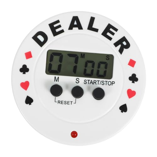 CIYODO Poker Timer aus Digitaler Countdown Timer für Schreibtisch Zubehör für Poker und Brettspiele Benutzerfreundliche Zeiteinstellung CIYODO Poker Timer aus Digitaler Countdown Timer für Schreibtisch Zubehör für Poker und Brettspiele Benutzerfreundliche Zeiteinstellung von CIYODO