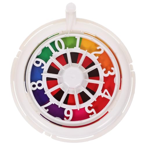 CIYODO Poker Wheel Partyspiel Rundes Spielrad für Ktv und Bar Hochwertiges Drehendes Preisrad für Unterhaltsame Brettspiele und Partys Unterhaltungsrequisite von CIYODO