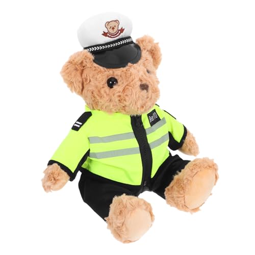 CIYODO Polizeibär Plüschtier Weiches Kuscheltier mit für Jungen und Mädchen zum Geburtstag Lustiges CIYODO Polizeibär Plüschtier Weiches Kuscheltier mit für Jungen und Mädchen zum Geburtstag Lustiges von CIYODO