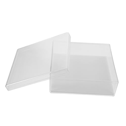 CIYODO Probenbox Probenaufbewahrungsbehälter Durchsichtige Probenvitrinen Probenhalter Probenaufbewahrungshalter Sammlerstück Vitrine Schattenrahmenboxen Transparentes Acryl von CIYODO