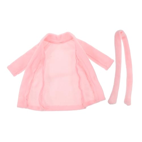 CIYODO Puppen Bademantel Accessoire Waschbar Und Kreativ Für Puppen Elegantes Puppenzubehör Für Perfektes Outfit von CIYODO