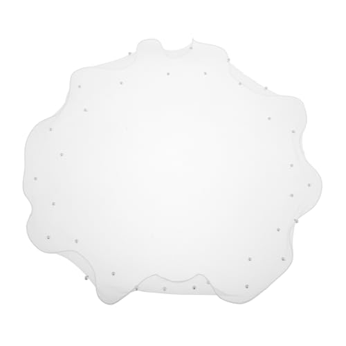 CIYODO Puppenbraut Schleier mit Kunstperlen Elegantes Tüll Haarzubehör für Hochzeiten Partys und Fotoshootings Handwerkskunst Charmantes CIYODO Puppenbraut Schleier mit Kunstperlen Elegantes Tüll Haarzubehör für Hochzeiten Partys und Fotoshootings Handwerkskunst Charmantes von CIYODO