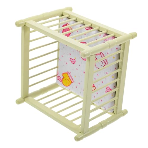 CIYODO Puppenhaus Elegantes Spielzeugbett aus Sicheren Materialien Kinderzimmer Dekoration und Fantasievolles CIYODO Puppenhaus Elegantes Spielzeugbett aus Sicheren Materialien Kinderzimmer Dekoration und Fantasievolles von CIYODO